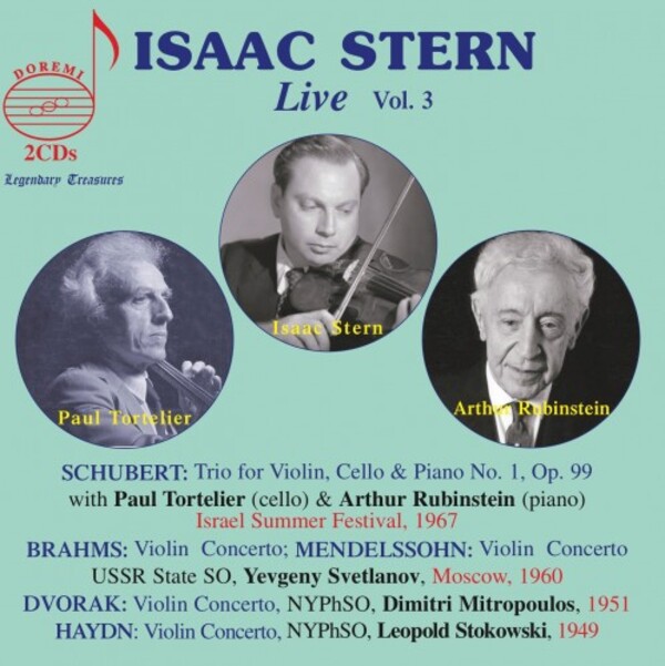 Isaac Stern Live Vol.3