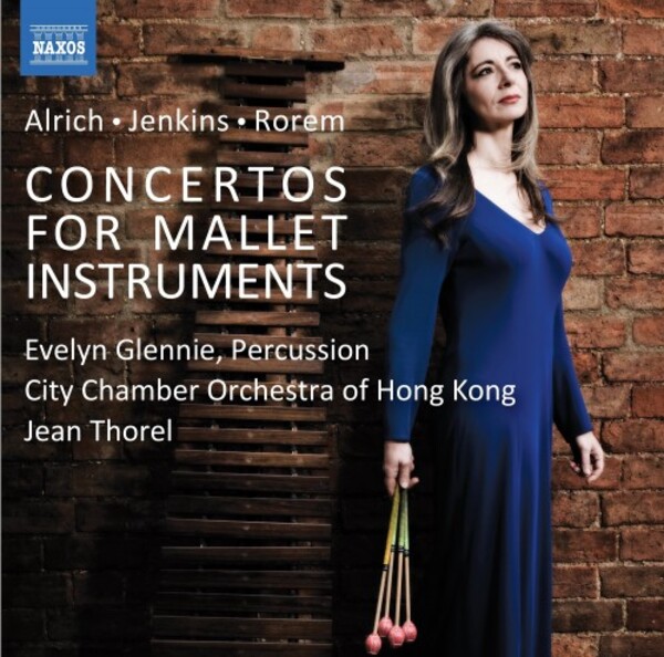 Alrich, Jenkins & Rorem - Concertos for Mallet Instruments | Naxos 8574218