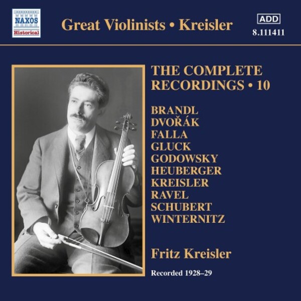 Kreisler: The Complete Recordings Vol.10