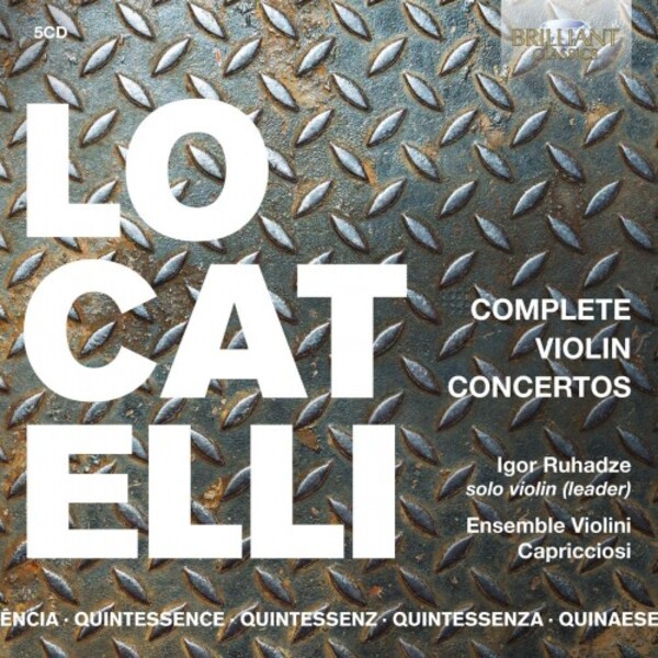 Locatelli - Complete Violin Concertos | Brilliant Classics 96194