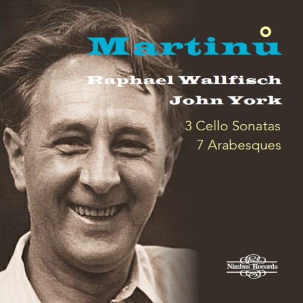 Martinu - 3 Cello Sonatas, 7 Arabesques | Nimbus NI8105