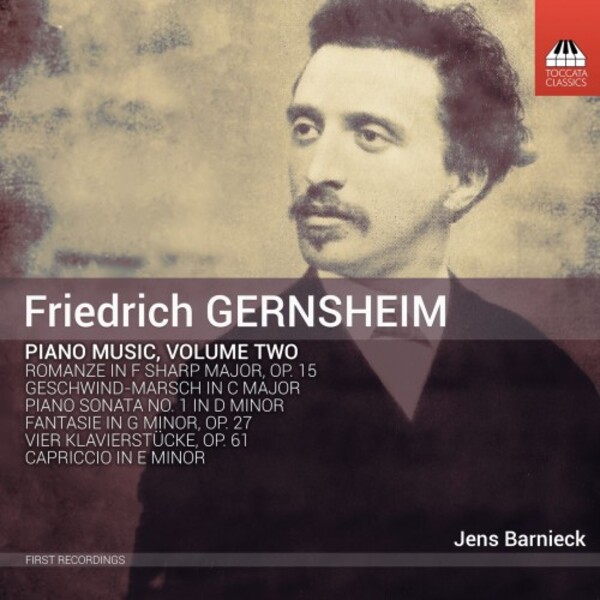 Gernsheim - Piano Music Vol.2 | Toccata Classics TOCC0594