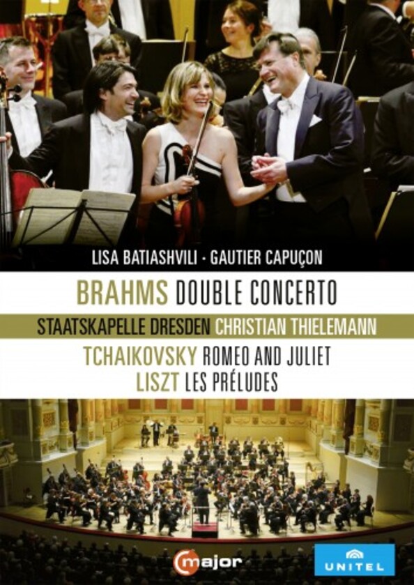 Brahms - Double Concerto; Tchaikovsky & Liszt (DVD) | C Major Entertainment 757108