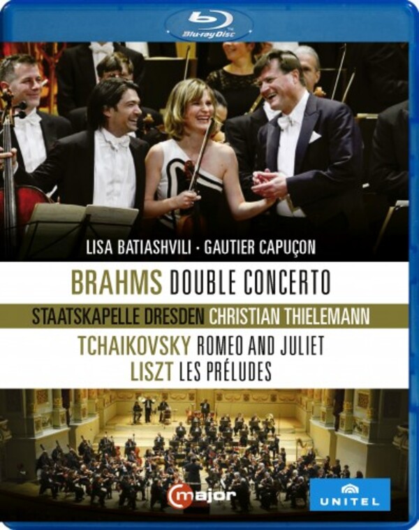 Brahms - Double Concerto; Tchaikovsky & Liszt (Blu-ray) | C Major Entertainment 757204