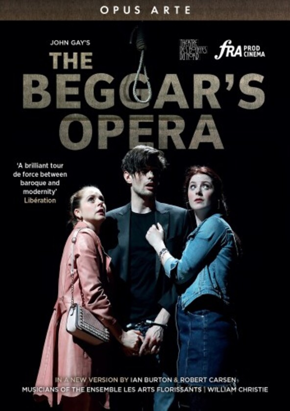 John Gay’s The Beggar’s Opera (arr Burton, Carsen) (DVD) | Opus Arte OA1328D