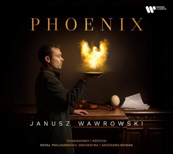 Phoenix: Violin Concertos by Rozycki & Tchaikovsky | Warner 9029519170