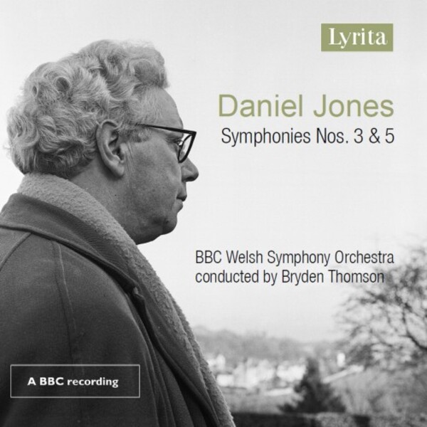 Daniel Jones - Symphonies 3 & 5 | Lyrita SRCD390