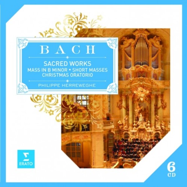J S Bach - Sacred Works: Mass in B minor, Christmas Oratorio, etc.