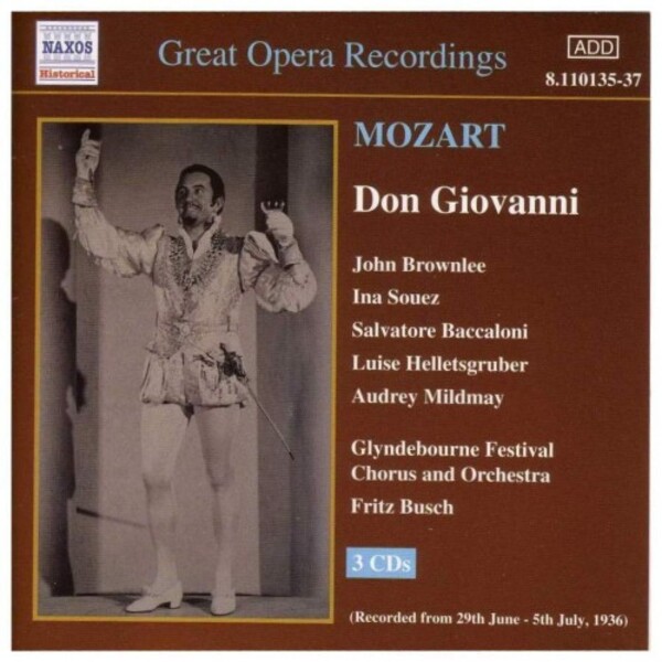 Mozart - Don Giovanni | Naxos - Historical 811013537