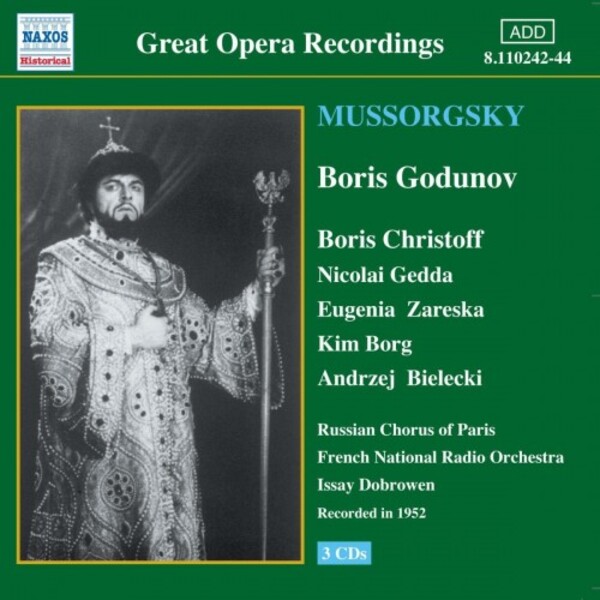 Mussorgsky - Boris Godunov | Naxos - Historical 811024244