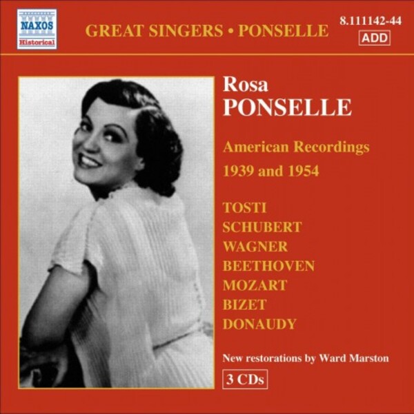Rosa Ponselle: American Recordings 1939 & 1954