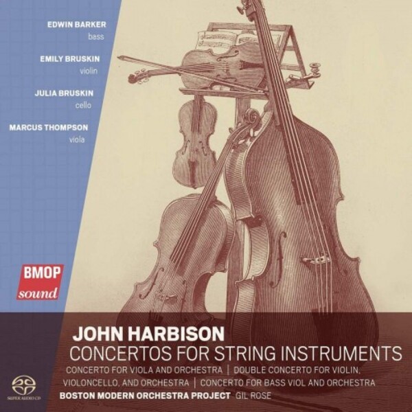 Harbison - String Concertos | Boston Modern Orchestra Project BMOP1074