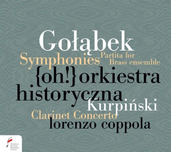 Golabek - Symphonies & Partita; Kurpinski - Clarinet Concerto | NIFC (National Institute Frederick Chopin) NIFCCD115