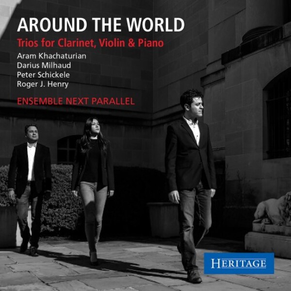 Around the World: Trios for Clarinet, Violin & Piano | Heritage HTGCD170