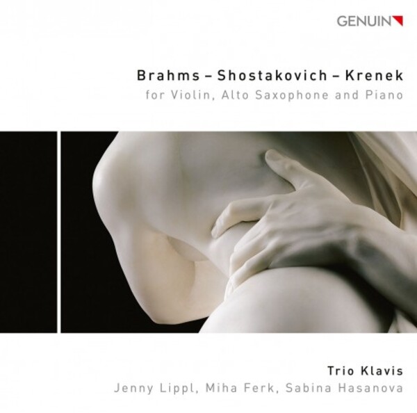 Brahms, Shostakovich, Krenek - Works for Violin, Alto Saxophone & Piano | Genuin GEN21735