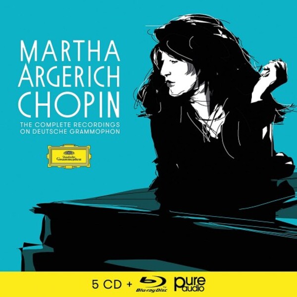 Martha Argerich: Chopin - The Complete Recordings on DG (CD + Blu-ray Audio)