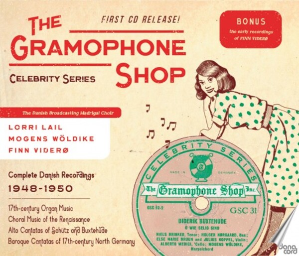 The Gramophone Shop Celebrity Series: Complete Danish Recordings 1948-1950