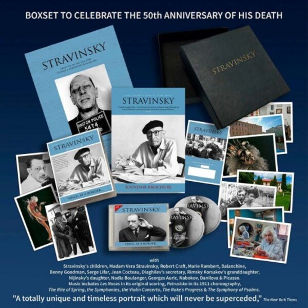 Stravinsky - A Tony Palmer Film: 50th Anniversary Box Set (CD+ DVD) | Tony Palmer TPBOXSTRV1
