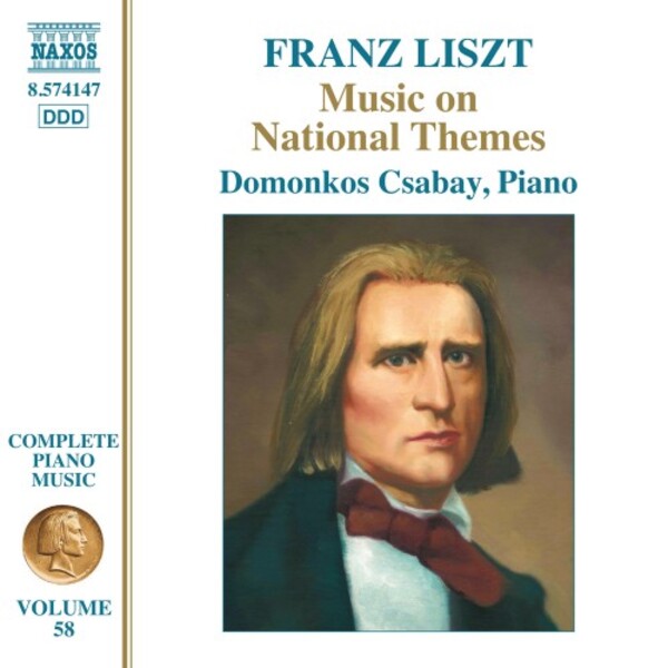Liszt - Complete Piano Music Vol.58: Music on National Themes | Naxos 8574147