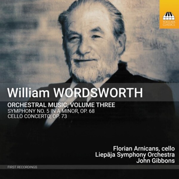 Wordsworth - Orchestral Music Vol.3: Cello Concerto, Symphony no.5 | Toccata Classics TOCC0600