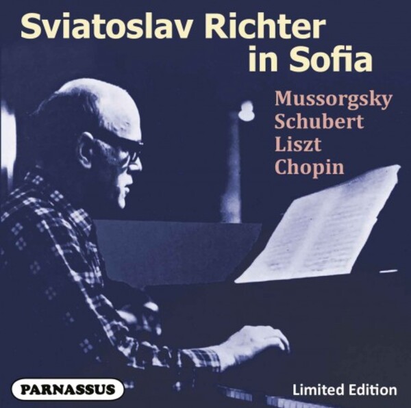Sviatoslav Richter in Sofia (1958) | Parnassus PACL95001