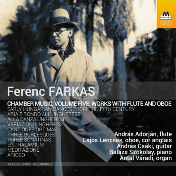 Farkas - Chamber Music Vol.5: Works with Flute and Oboe