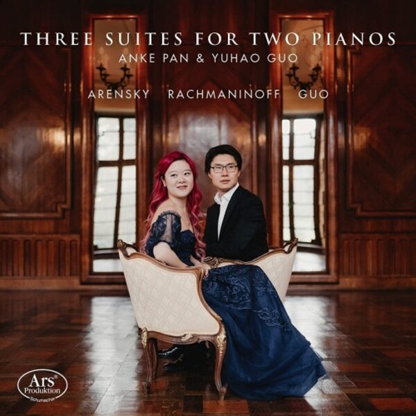 Arensky, Rachmaninov & Guo - 3 Suites for 2 Pianos | Ars Produktion ARS38589