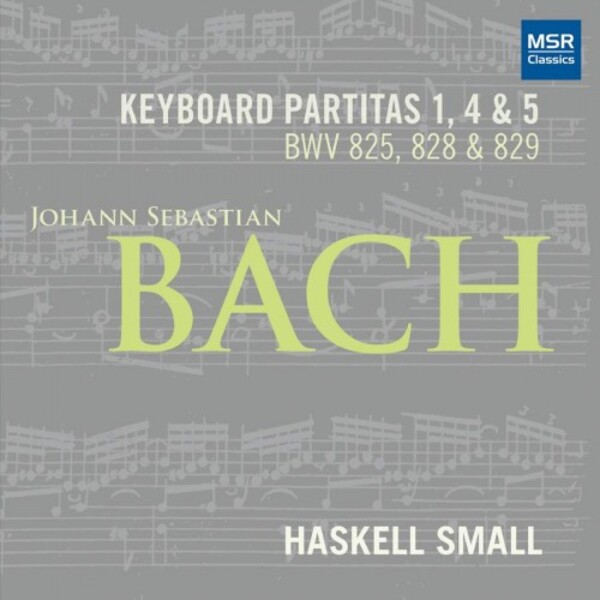 JS Bach - Keyboard Partitas 1, 4 & 5