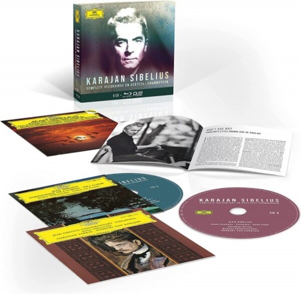 Sibelius - Karajan�s Complete Recordings on DG (CD + Blu-ray Audio)