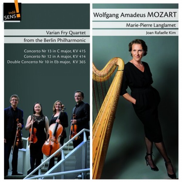 Mozart - Harp Concertos | Indesens INDE103