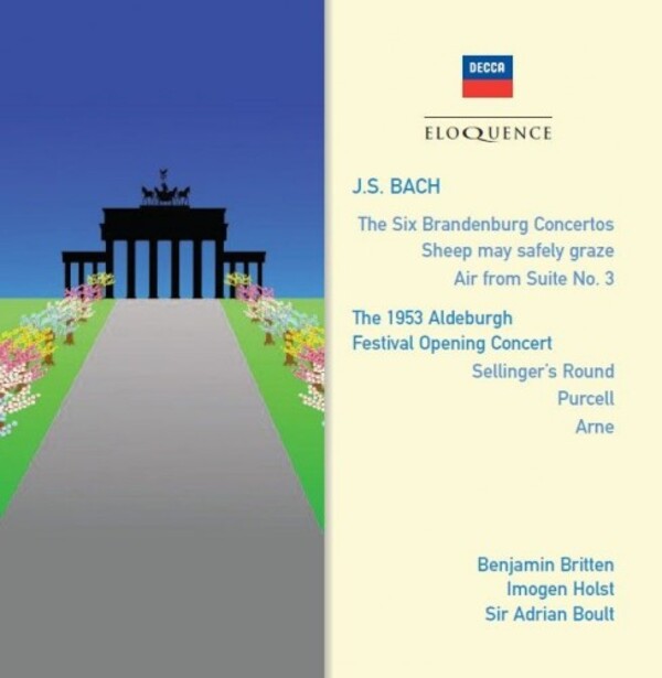 J S Bach - 6 Brandenburg Concertos / 1953 Aldeburgh Festival | Eloquence ELQ4429521