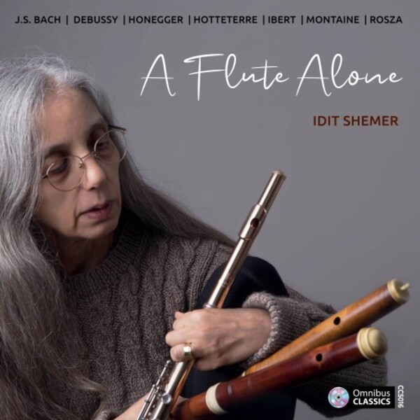 Idit Shemer: A Flute Alone | Omnibus Classics CC5016