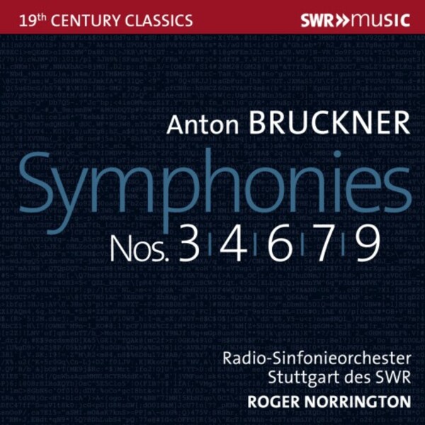 Bruckner - Symphonies 3, 4, 6, 7 & 9