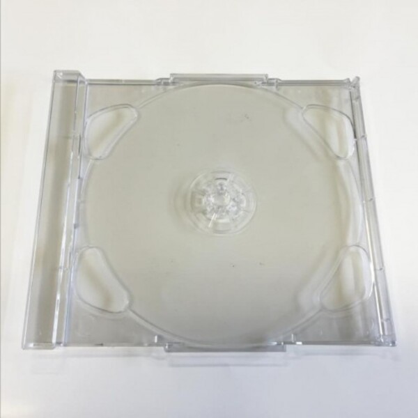 Slim Double Jewel Case (clear tray) | Spare Cases SLIMDBLCASECL
