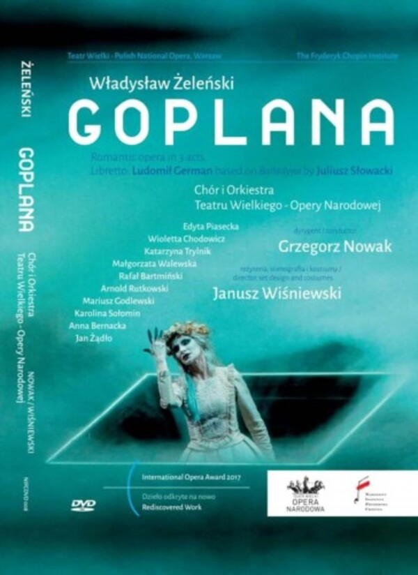 Zelenski - Goplana (DVD) | NIFC (National Institute Frederick Chopin) NIFCDVD008