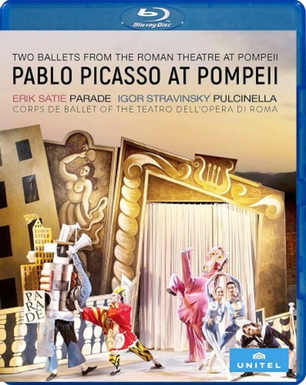 Pablo Picasso at Pompeii: Satie - Parade; Stravinsky - Pulcinella (Blu-ray) | Arthaus 109440