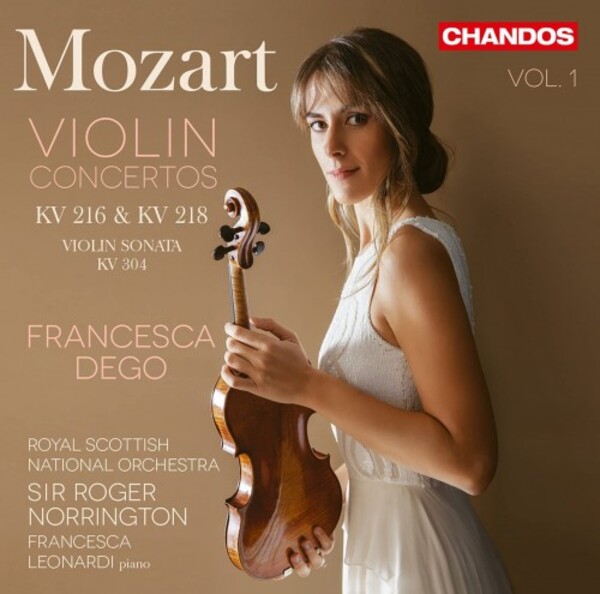 Mozart - Violin Concertos Vol.1: Violin Concertos 3 & 4, Violin Sonata K304 | Chandos CHAN20234