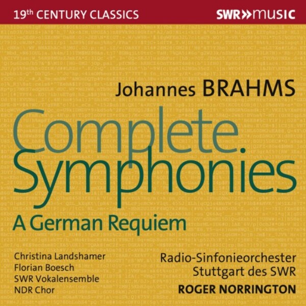 Brahms - Complete Symphonies & A German Requiem