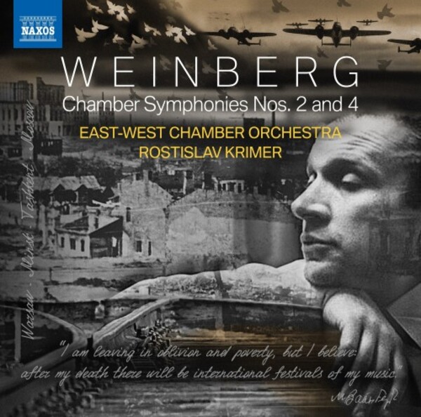Weinberg - Chamber Symphonies 2 & 4 | Naxos 8574210