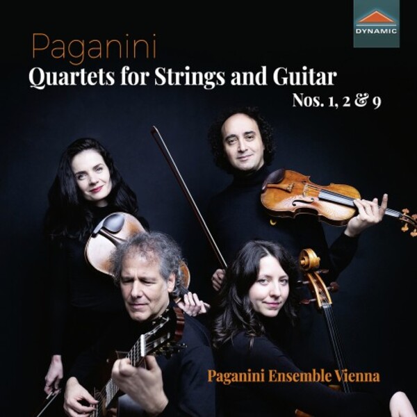 Paganini - Quartets for Strings and Guitar | Dynamic CDS7912