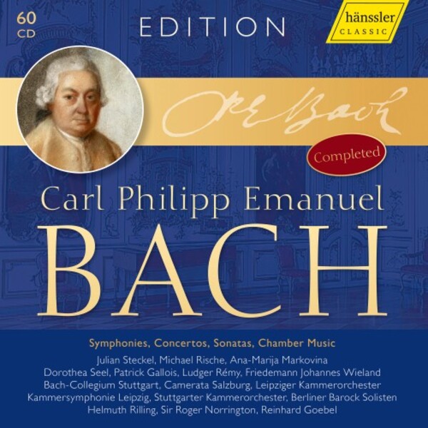 CPE Bach Edition: Symphonies, Concertos, Sonatas, Chamber Music | Haenssler Classic HC21100