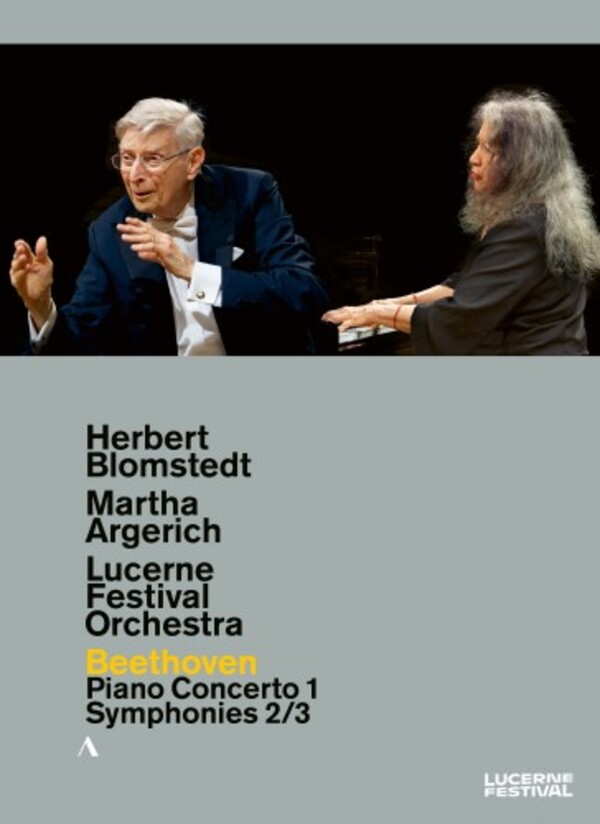 Beethoven - Piano Concerto no.1, Symphonies 2 & 3 (DVD)