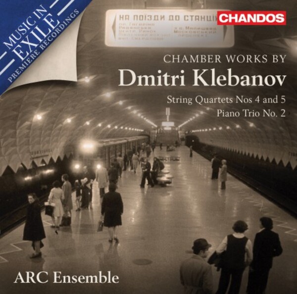 Klebanov - Chamber Works: String Quartets 4 & 5, Piano Trio no.2 | Chandos CHAN20231