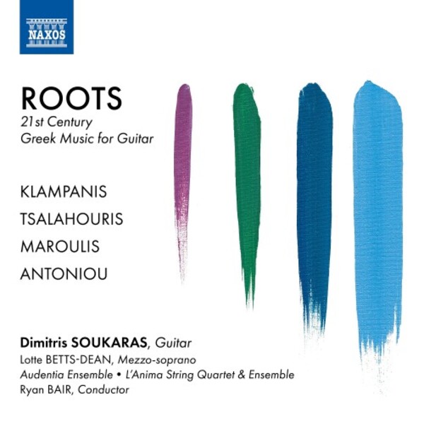Roots: 21st-Century Greek Music for Guitar | Naxos 8579115