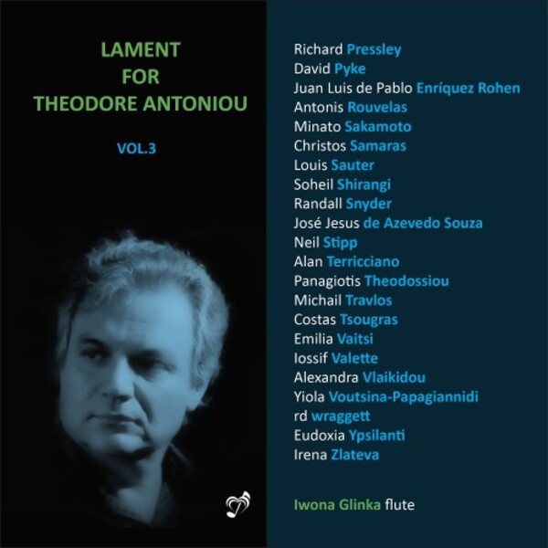 Lament for Theodore Antoniou Vol.3 | Phasma Music PHASMAMUSIC033