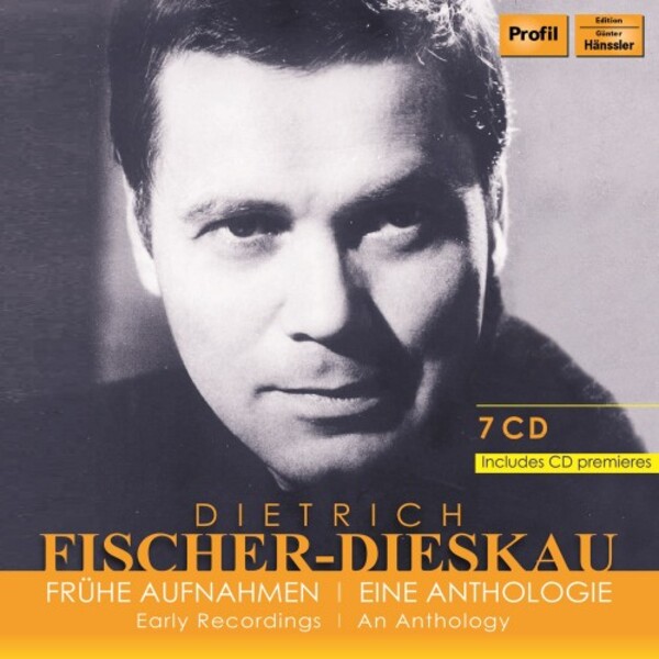 Dietrich Fischer-Dieskau: Early Recordings - An Anthology | Haenssler Profil PH20074