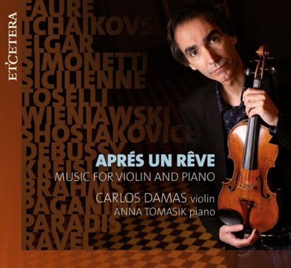 Apres un reve: Music for Violin and Piano | Etcetera KTC1713