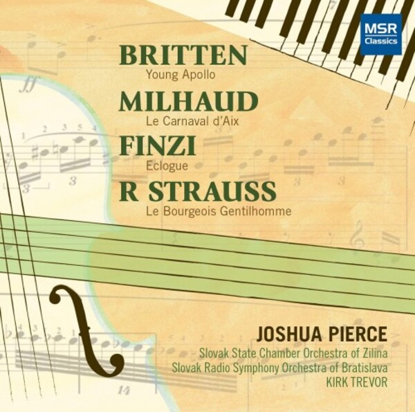 Britten, Milhaud, Finzi & R Strauss - Works for Piano and Orchestra
