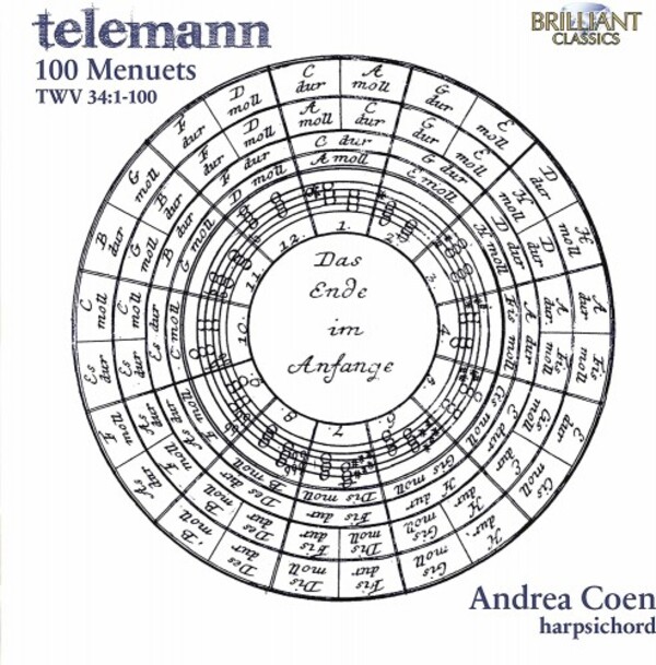 Telemann - 100 Menuets | Brilliant Classics 96249