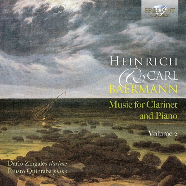 H & C Baermann - Music for Clarinet and Piano Vol.2 | Brilliant Classics 96449
